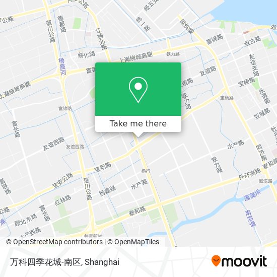 万科四季花城-南区 map
