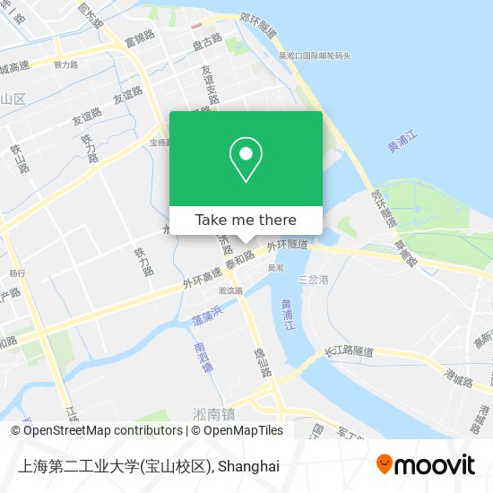 上海第二工业大学(宝山校区) map