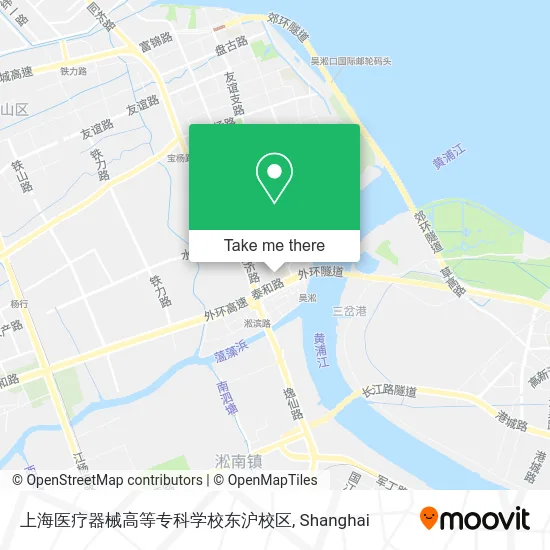 上海医疗器械高等专科学校东沪校区 map