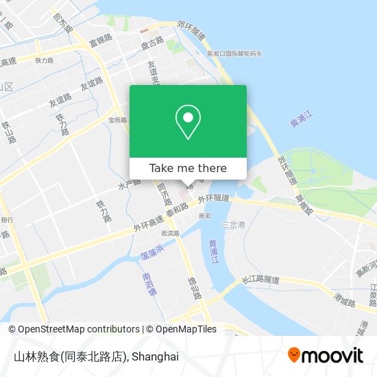 山林熟食(同泰北路店) map