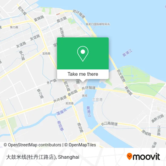 大鼓米线(牡丹江路店) map