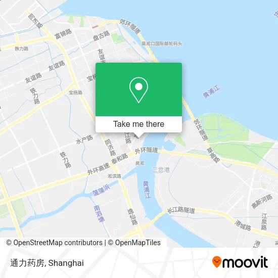 通力药房 map