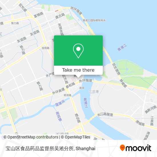 宝山区食品药品监督所吴淞分所 map