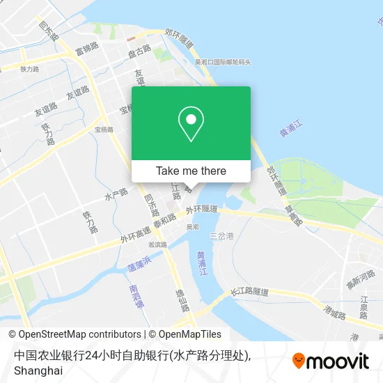 中国农业银行24小时自助银行(水产路分理处) map