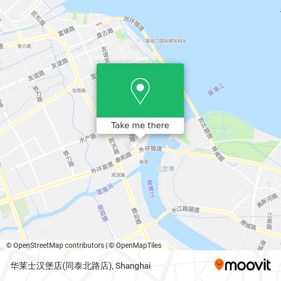 华莱士汉堡店(同泰北路店) map