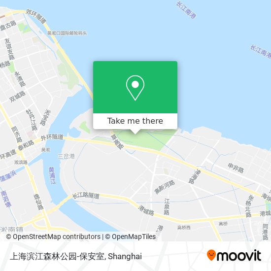 上海滨江森林公园-保安室 map