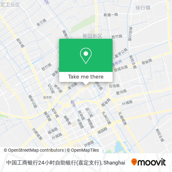 中国工商银行24小时自助银行(嘉定支行) map