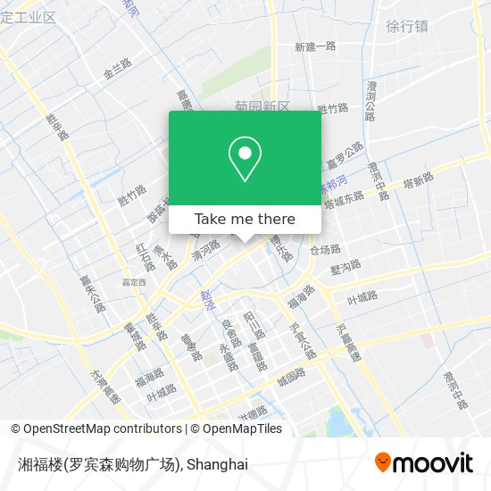 湘福楼(罗宾森购物广场) map