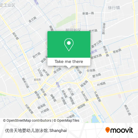 优倍天地婴幼儿游泳馆 map