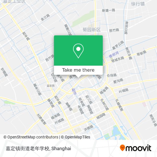 嘉定镇街道老年学校 map