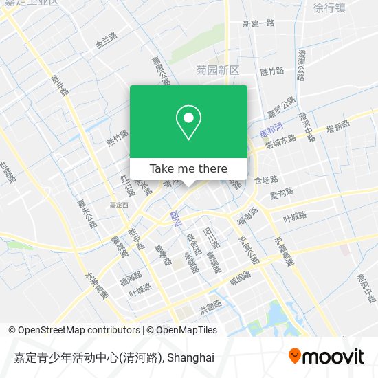 嘉定青少年活动中心(清河路) map