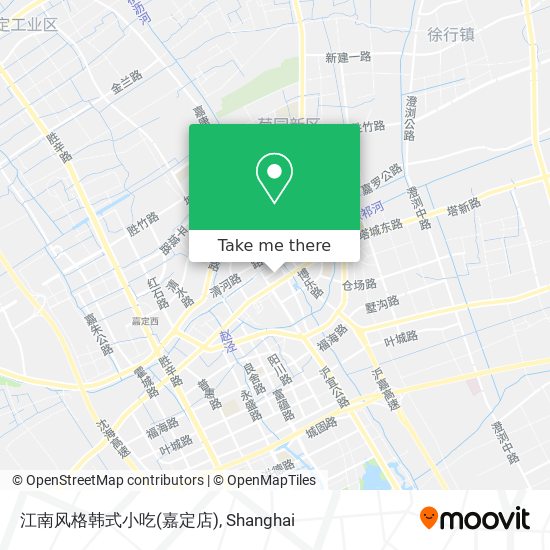 江南风格韩式小吃(嘉定店) map