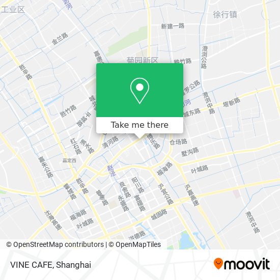 VINE CAFE map