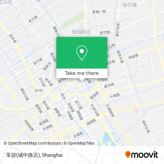 享甜(城中路店) map