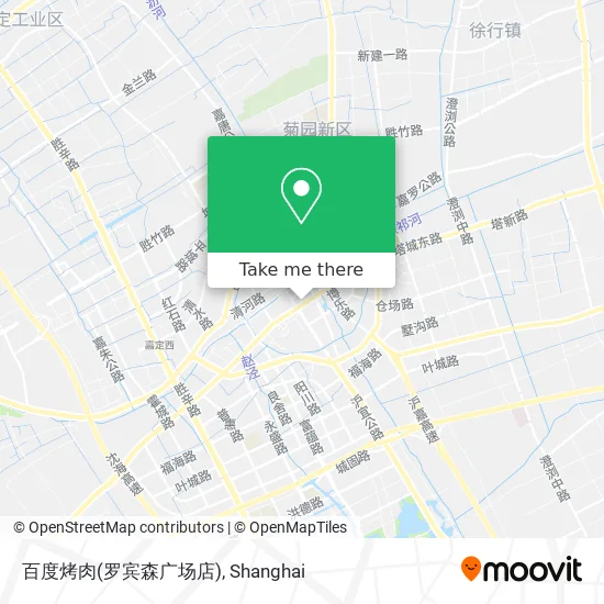 百度烤肉(罗宾森广场店) map
