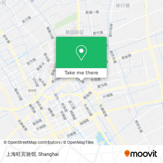 上海旺宾旅馆 map