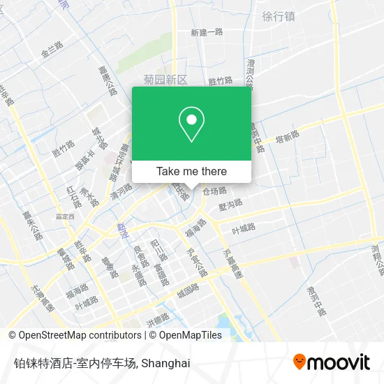 铂铼特酒店-室内停车场 map