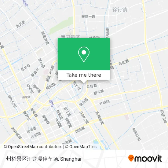 州桥景区汇龙潭停车场 map