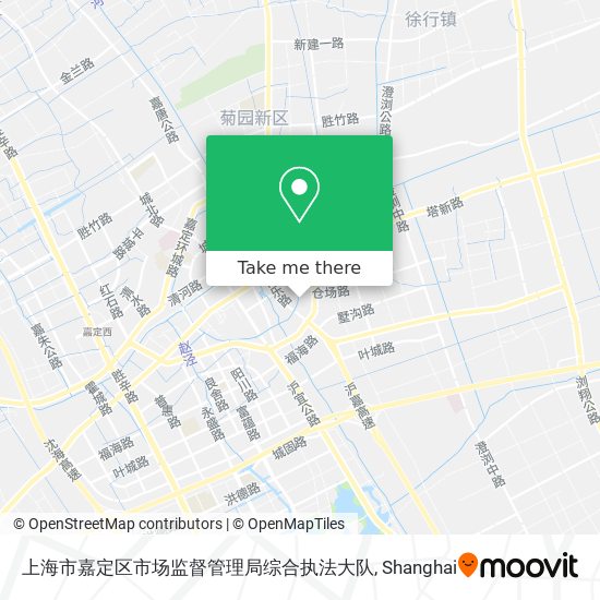 上海市嘉定区市场监督管理局综合执法大队 map