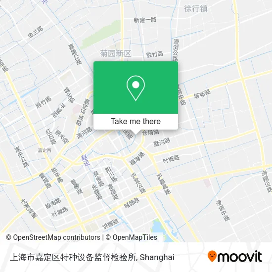 上海市嘉定区特种设备监督检验所 map