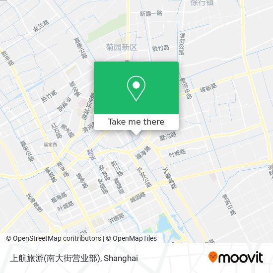 上航旅游(南大街营业部) map