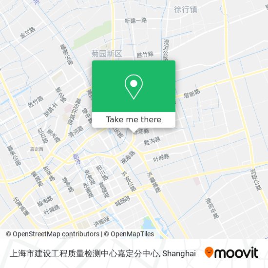 上海市建设工程质量检测中心嘉定分中心 map
