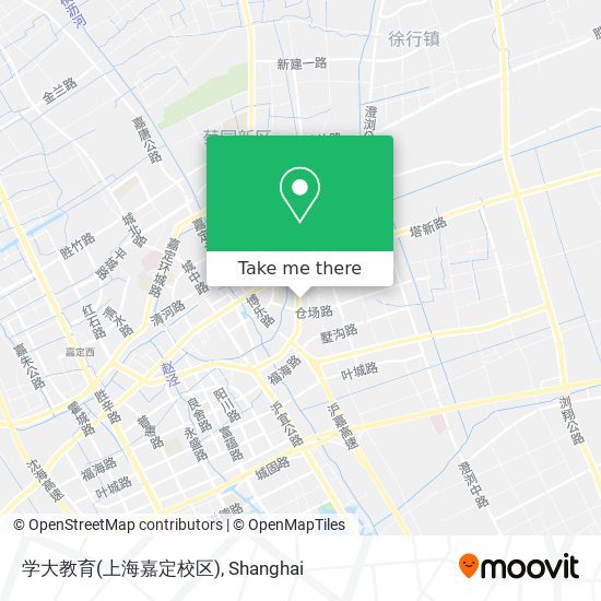 学大教育(上海嘉定校区) map