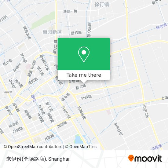 来伊份(仓场路店) map
