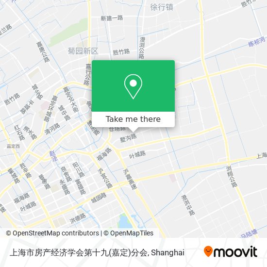 上海市房产经济学会第十九(嘉定)分会 map