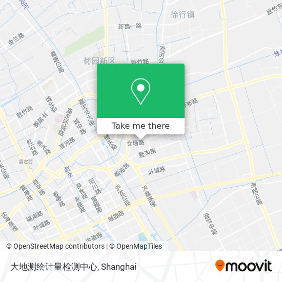 大地测绘计量检测中心 map