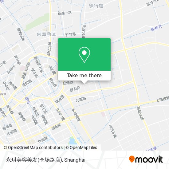 永琪美容美发(仓场路店) map