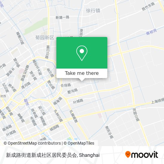 新成路街道新成社区居民委员会 map