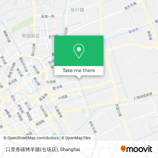 口里香碳烤羊腿(仓场店) map