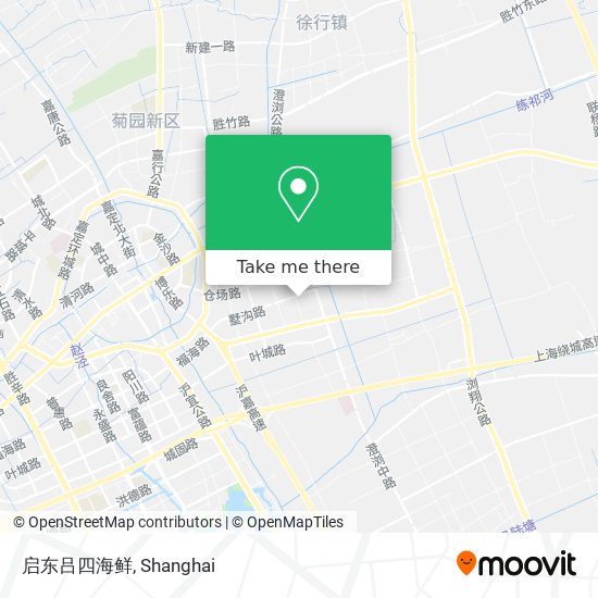 启东吕四海鲜 map