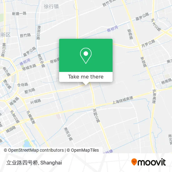 立业路四号桥 map