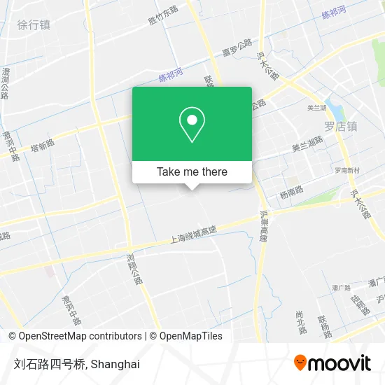 刘石路四号桥 map