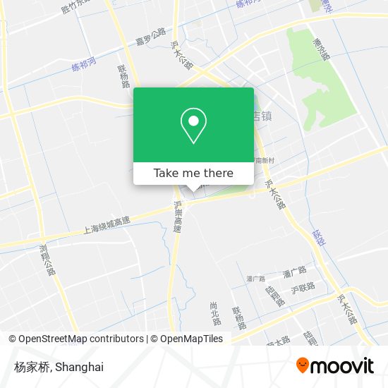 杨家桥 map