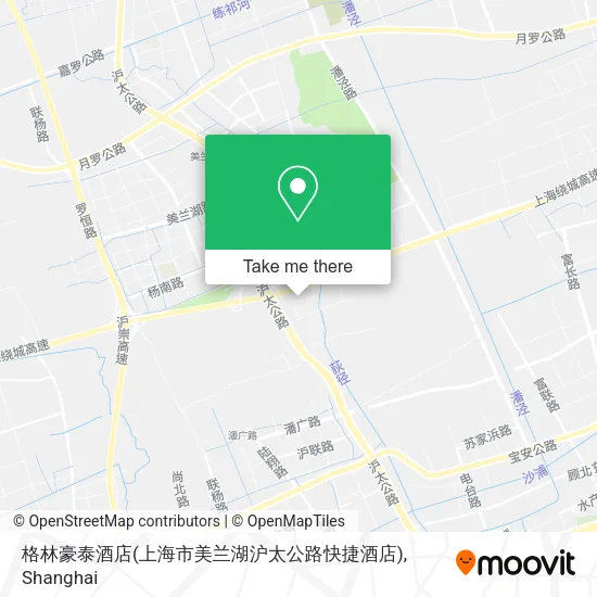 格林豪泰酒店(上海市美兰湖沪太公路快捷酒店) map