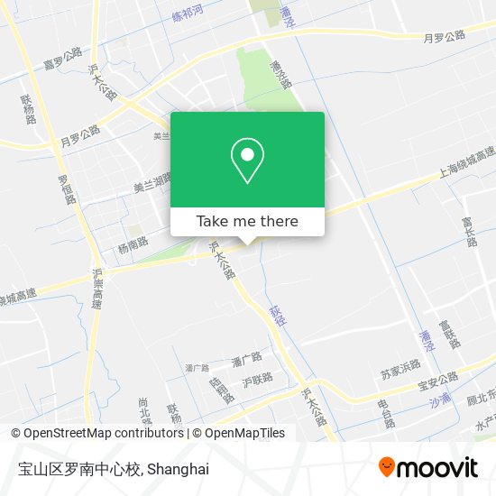 宝山区罗南中心校 map