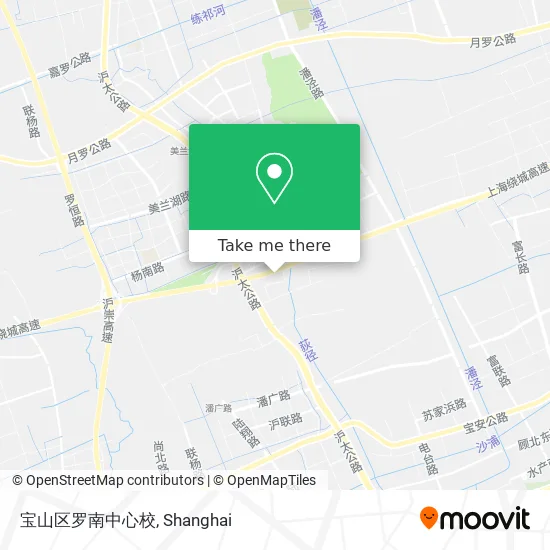 宝山区罗南中心校 map