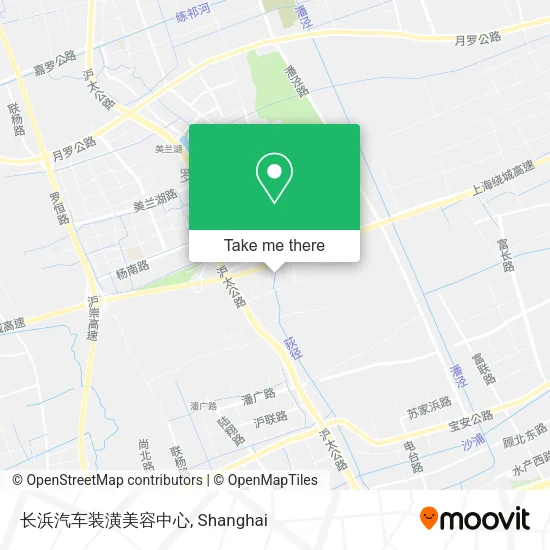 长浜汽车装潢美容中心 map