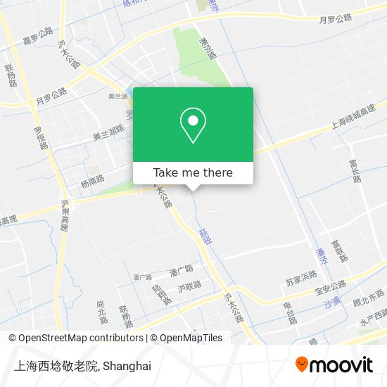 上海西埝敬老院 map