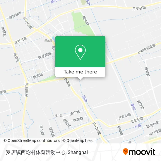 罗店镇西埝村体育活动中心 map