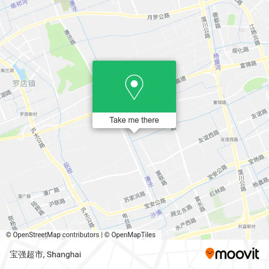 宝强超市 map