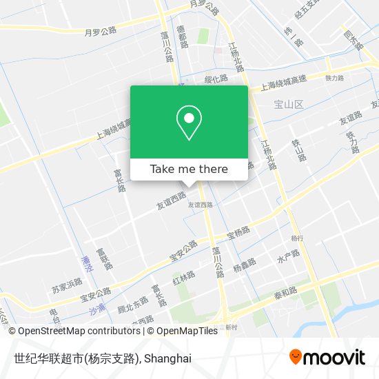 世纪华联超市(杨宗支路) map