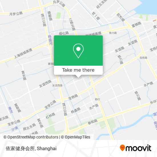 依家健身会所 map