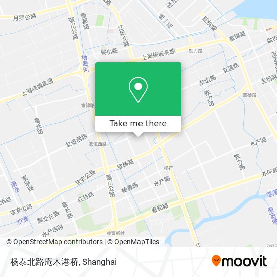 杨泰北路庵木港桥 map