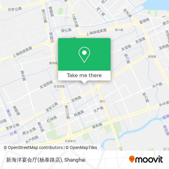 新海洋宴会厅(杨泰路店) map