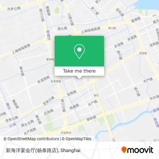新海洋宴会厅(杨泰路店) map