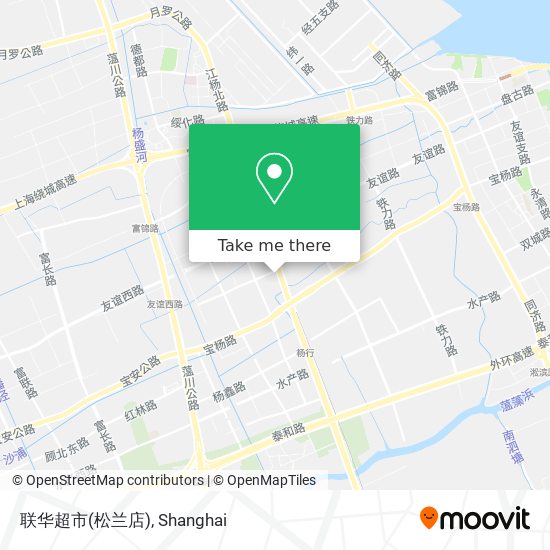 联华超市(松兰店) map